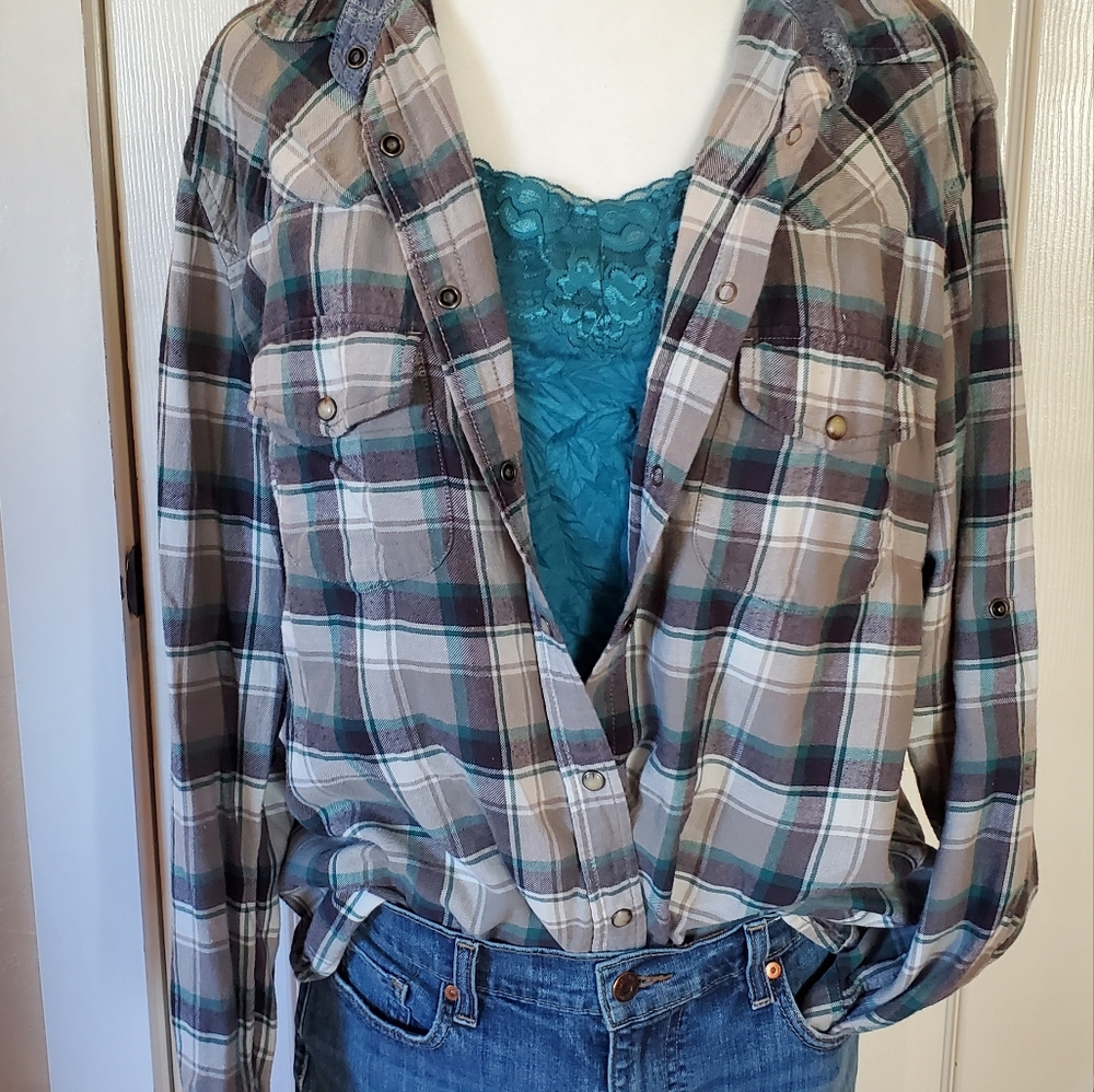 Jachs Girlfriend Flannel